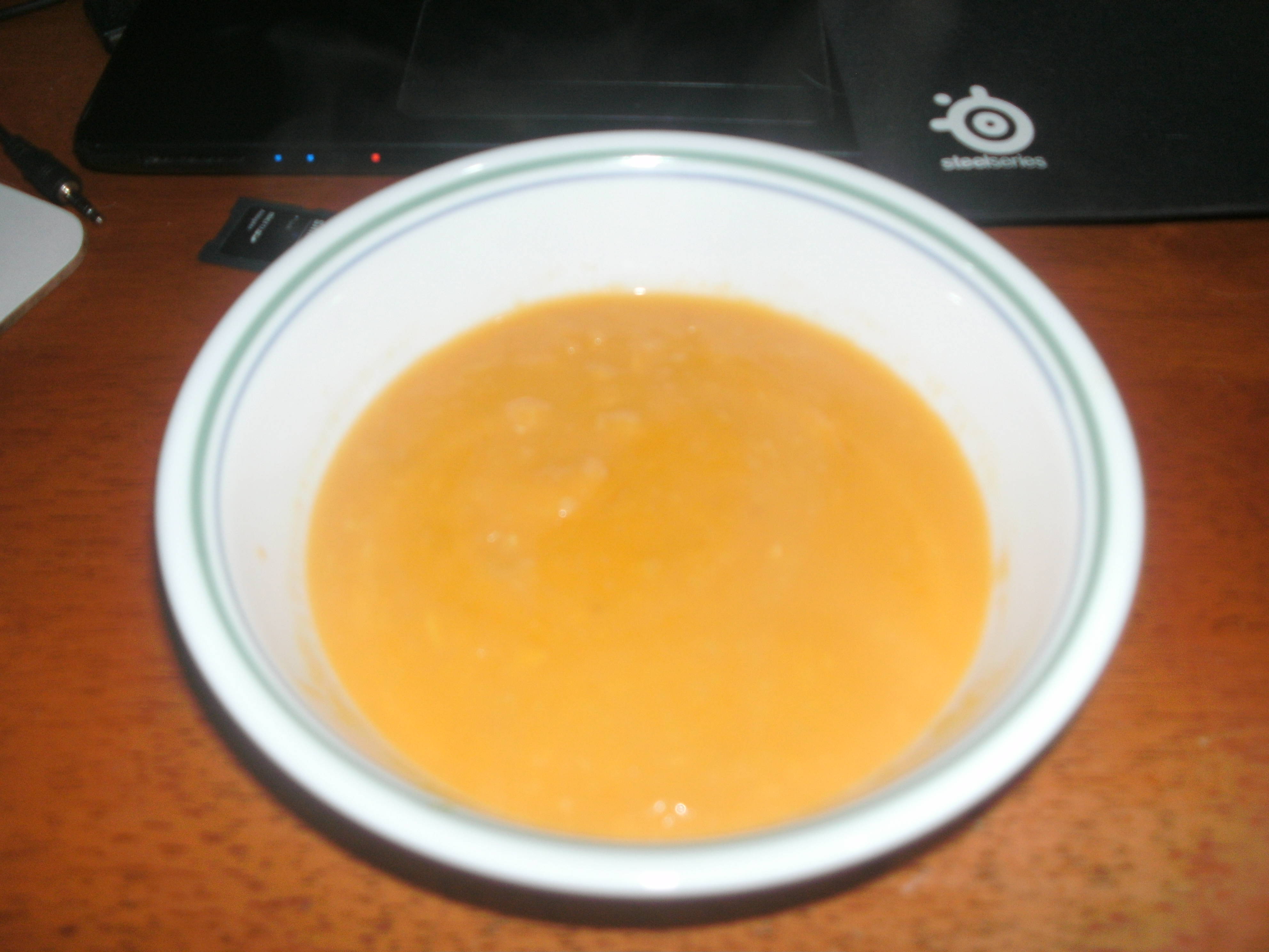 Pumpkin and Sweetcorn Soup