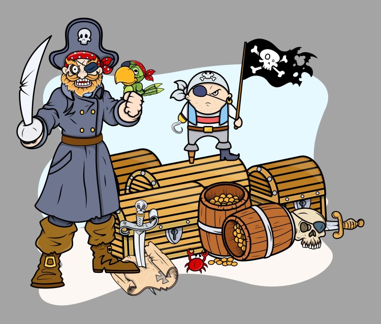 pirate-captain-black-and-team-with-treasure-vector-cartoon-illustration_fkV-30dO_L